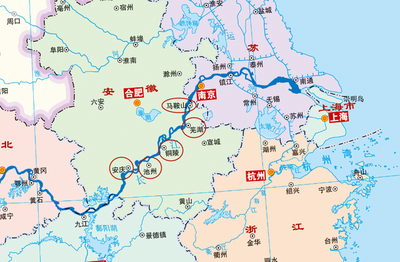 长江经济带,安徽五大沿江城市,究竟哪座城市获益最大
